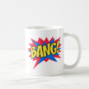 Comic book BANG Coffee Mug