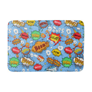 Comic book Bath Mat