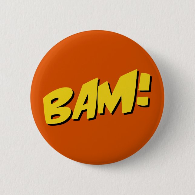Comic Book Button (Front)
