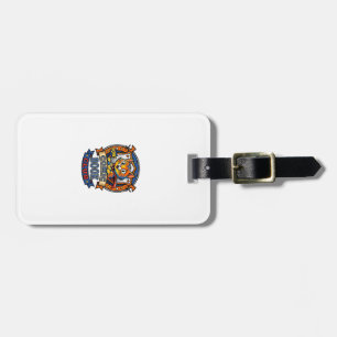 Comic Book Cat Cat Mum Gift Idea - Comic Book Cat Luggage Tag