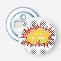 Comic Book Explosion Custom Text Bubble