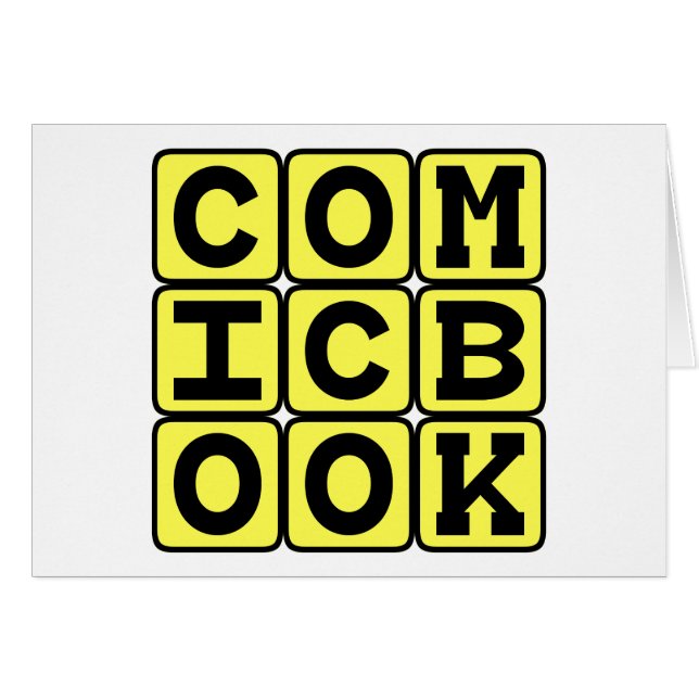 Comic Book, Graphic Novel (Front Horizontal)