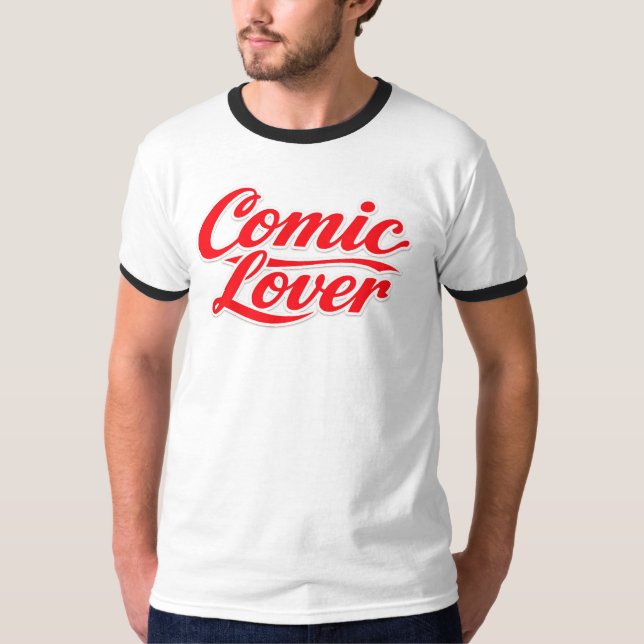 Comic Book Lover Bold Design 5 T-Shirt (Front)
