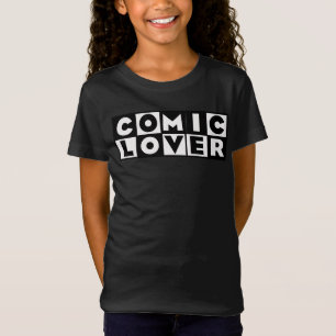 Comic Book Lover Bold Design T-Shirt