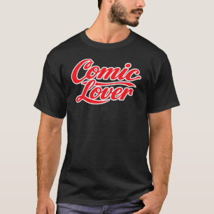 Comic Book Lover Bold Design T-Shirt