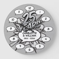 Comic Book Pop Art 25th Silver Anniversary
