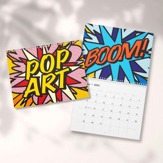 Comic Book Pop Art Calendar (Creator Uploaded)