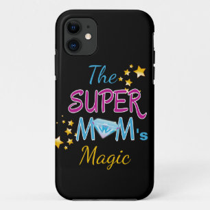 Comic Book Pop Art Superhero Mum Mother's Day Case-Mate iPhone Case
