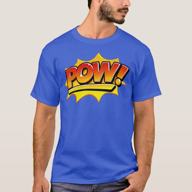 Comic Book POW! Burst T-Shirt (Front)