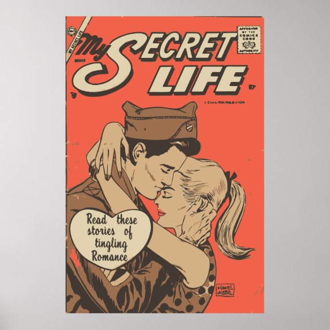 Comic Book Romance My Secret Life 22 Poster (Front)
