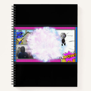 comic book school book for teaching and art