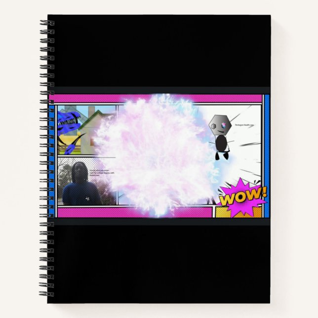 comic book school book for teaching and art (Front)