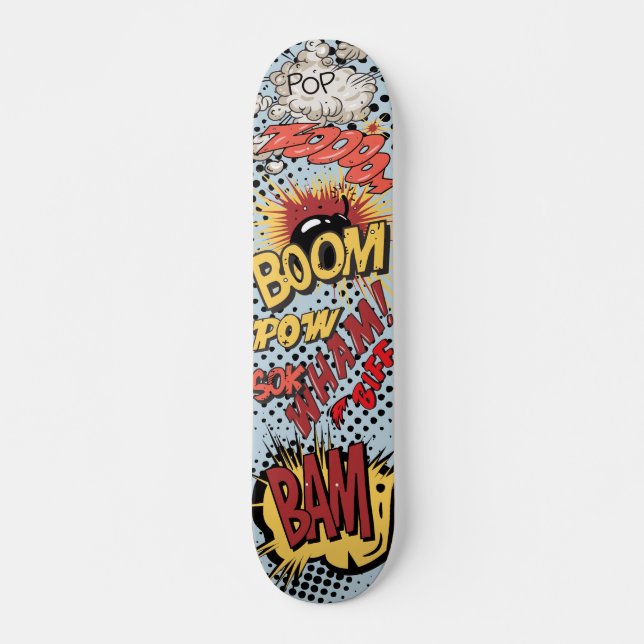 Comic Book Skateboard (Front)
