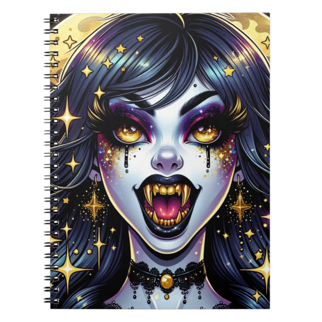 Comic Book Style Vampire Halloween Party  (Front)