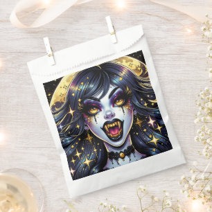 Comic Book Style Vampire Halloween Party Favour Bags