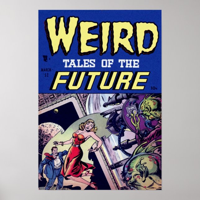 Comic book  Weird tales of the Future Poster (Front)