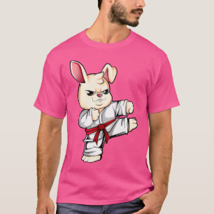 Comic Bunny Does Karate T-Shirt