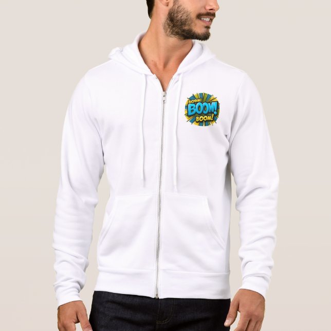 Comic Burst Energy Hoodie (Front)