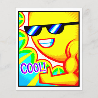 Comic Card #1404 Art Print