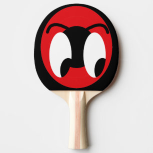 Comic Character Eyes Funny Laughs CricketDiane Ping Pong Paddle