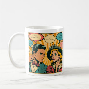 Comic couple funny ADD Coffee Mug