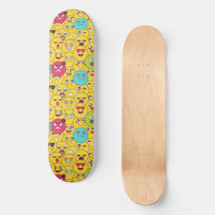 Comic Emoji Skateboard