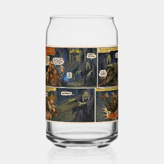Comic Funny D&D Cup! Can Glass