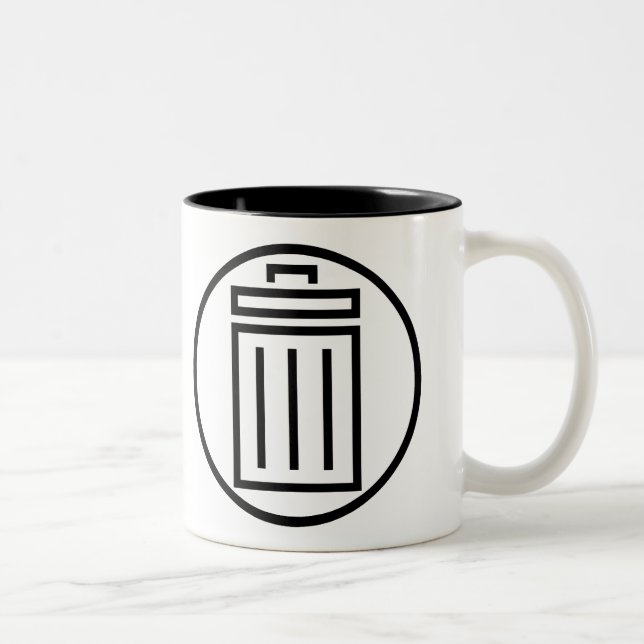 Comic Garbage - Simple - Left Handed - Mug (Right)