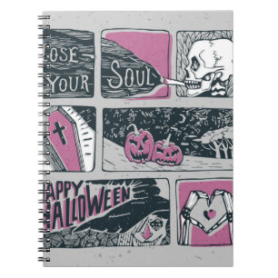 Comic Halloween: Fun Illustration Notebook