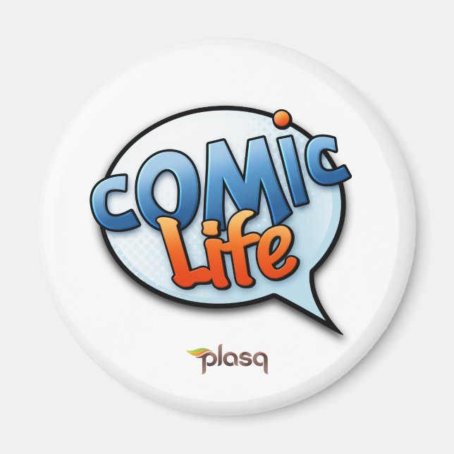 Comic Life Magnet (Front)