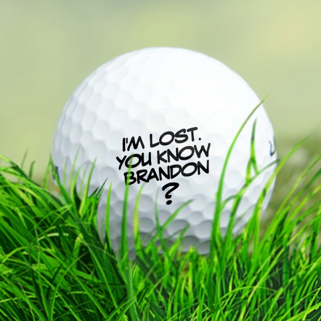 Comic Lost Golf Ball Funny Humourous (Creator Uploaded)