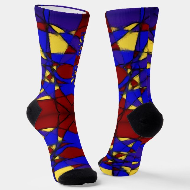 Comic Love Socks (Angled)