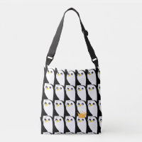 Comic Penguin: Black White Vintage