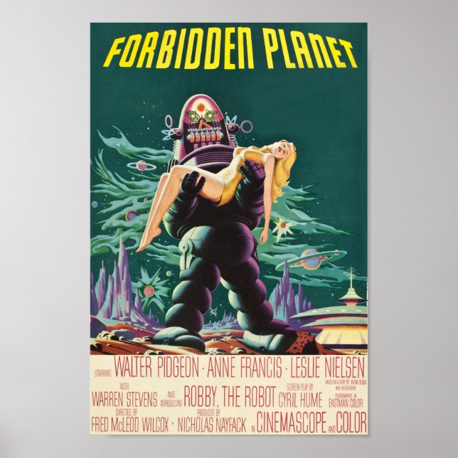 Comic planet poster (Front)