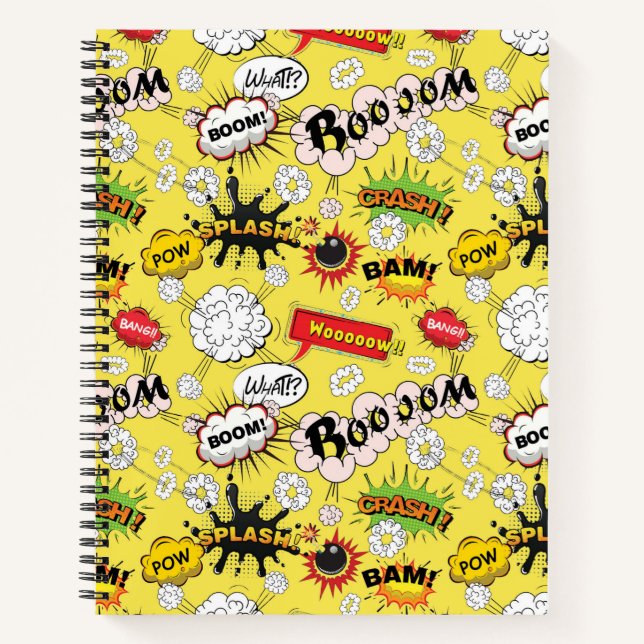 Comic Pop Art Notebook (Front)