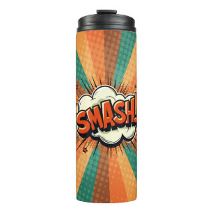 Comic Pop Art SMASH!  Thermal Tumbler