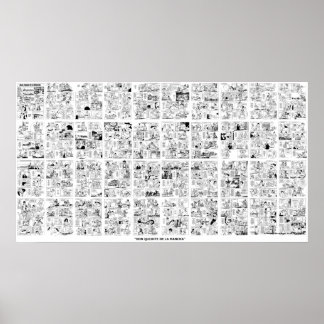 COMIC POSTER -DON QUIJOTE DE LA MANCHA