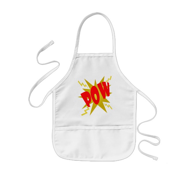 COMIC POW! KIDS APRON (Front)