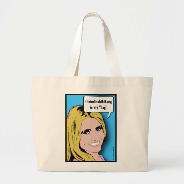 Comic Strip Female Indiexhibit Bag (Front)