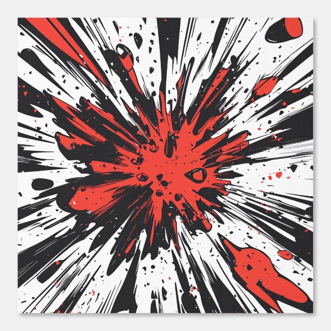 Comic Style Pop Art Explosion (7) Wallpaper (Front)