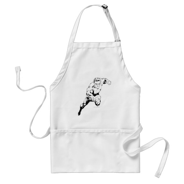 Comic Style - Swift Jump, Black and White Standard Apron (Front)