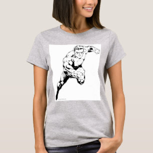 Comic Style - Swift Jump, Black and White T-Shirt