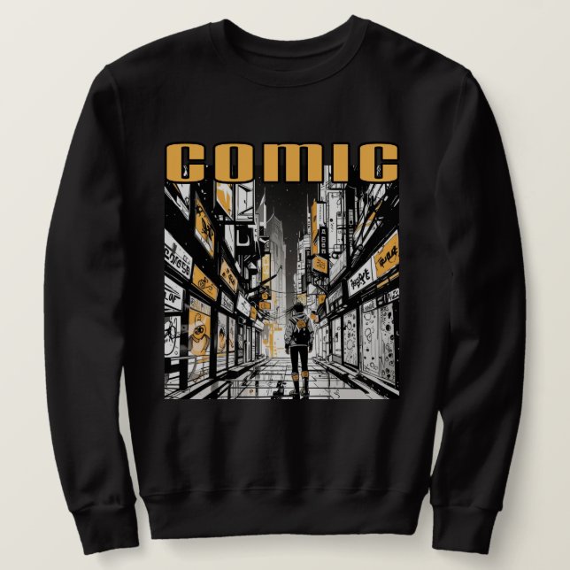Comic Sweatshirt (Design Front)
