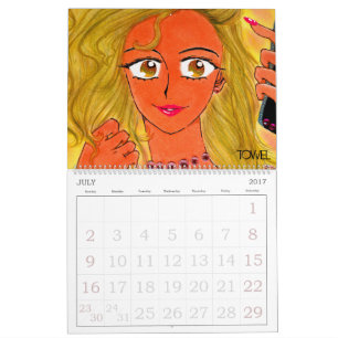 COMIC TOWEL 2018 CALENDAR