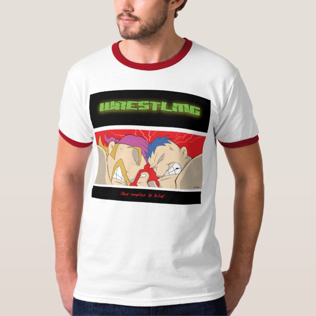 Comic Wrestling T-Shirt (Front)