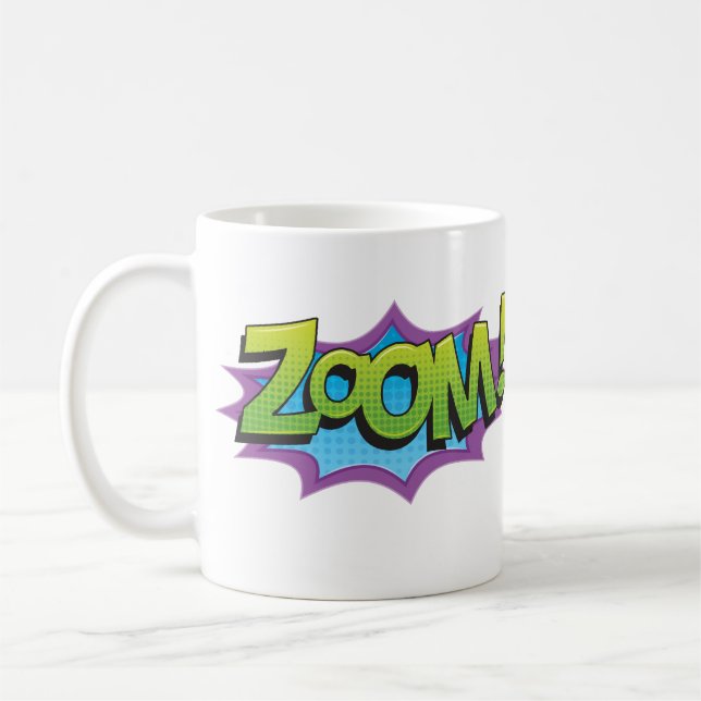 Comic Zoom! Coffee Mug (Left)