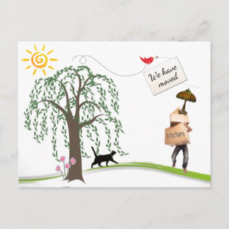 Comical Change of Address Postcards