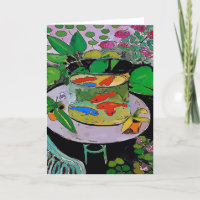 Comical Goldfish abstract