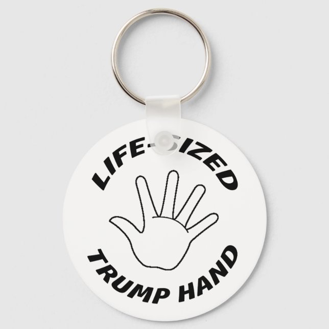 COMICAL - LIFE-SIZED TRUMP HAND KEY RING (Front)