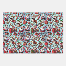 Comical Reindeer in Funny Poses